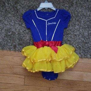 Snow white infant dress